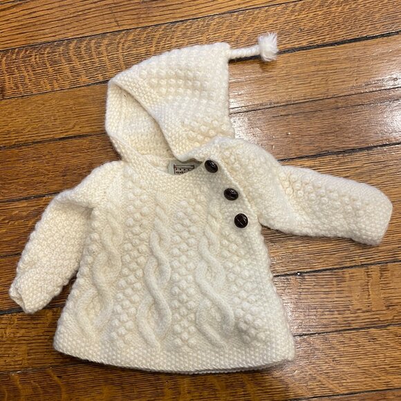 Kids Aran Sweater Market Knitwear 6m-12m - Picture 1 of 2